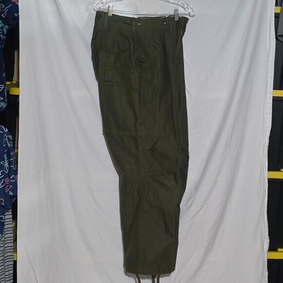 NWOT - Vintage Trousers, Shell, Field, M-1951 Salvage Co of Tenn. OD Reg Small* - Picture 6 of 6